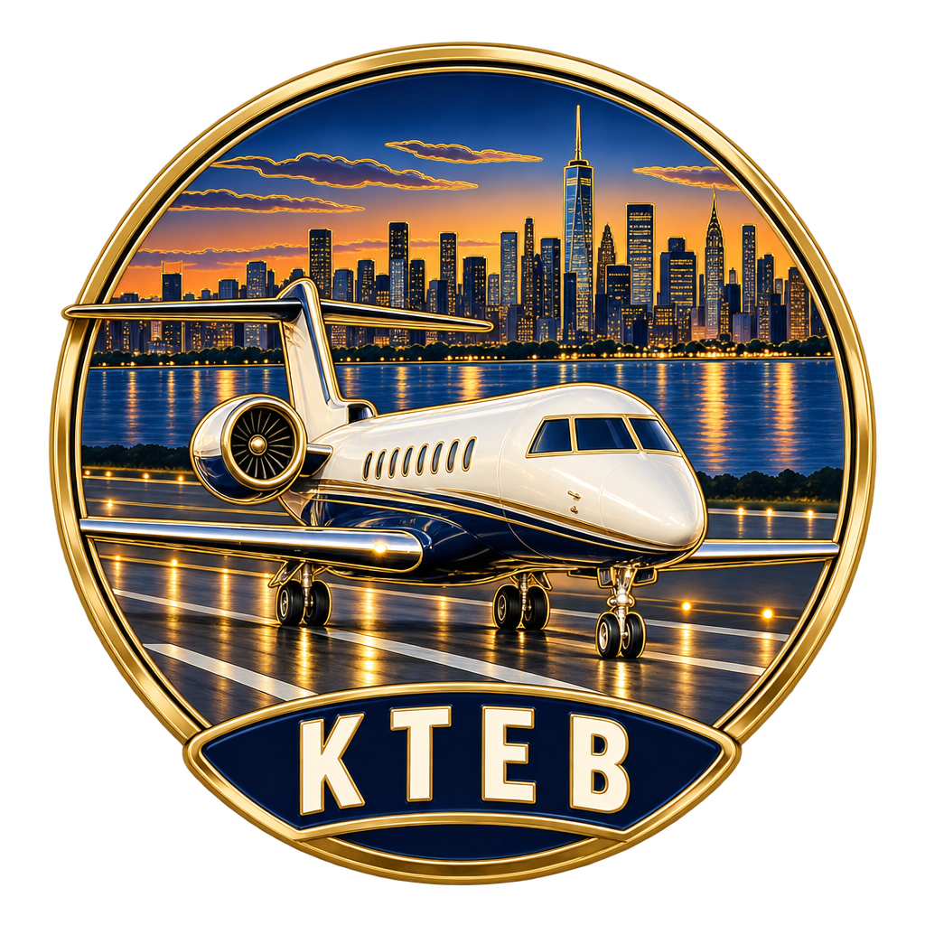 Teterboro airport medallion